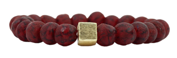 Happy beaded bracelet – Bongo Beads
